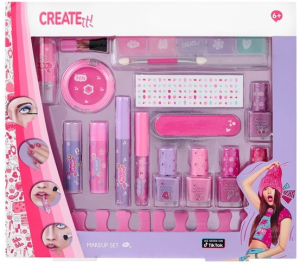 Create It! Zestaw kosmetyków Make-up Neon Brokat - 30121