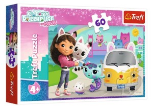 Trefl - Puzzle Koci domek Gabi 60 elementów - 17415