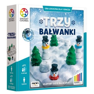 Smart Games 48306 Łamigłówka Trzy Bałwanki