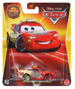 Auta Cars – Samochodzik Zygzak McQueen  Race & Rescue–  DXV29 JDG59