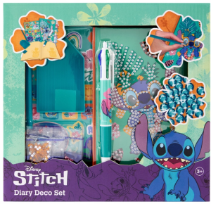 Disney Pamiętnik z zestawem do dekoracji Stitch - 2017095