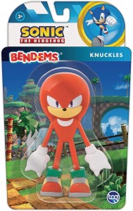 Sonic The Hedgehog - Elastyczna figurka Knuckles 55020 