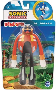 Sonic The Hedgehog - Elastyczna figurka Dr. Eggman 55020 