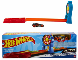 Hot Wheels – Zestaw torów Spin & Core + autko FTH79 HFY68
