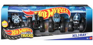 Hot Wheels Monster Trucks Zestaw 4 pojazdów X-Ray - JCF97 