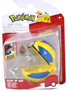 Pokemony Clip 'n' Go Figurka Rotom i Quick Ball - PKW4155 