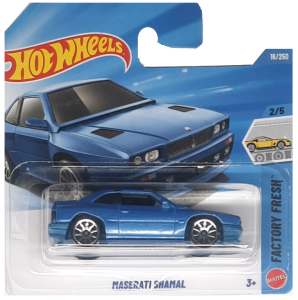 Hot Wheels main - Maserati Shamal niebieskie - 5785 JJH92