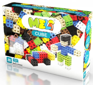 Meli Cube Klocki Konstrukcyjne 50 el. - 50800