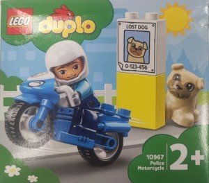 OUTLET - LEGO DUPLO 10967 Motocykl policyjny
