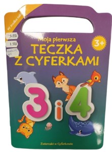 OUTLET - Trefl  - Kolorowanka Moja Pierwsza Teczka z Cyferkami 3 i 4 - 6645