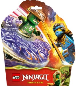 LEGO NINJAGO 71849 Nya kontra zmutowany potwór na spinnerze