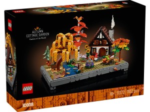 LEGO Icons 11372 Jesienny ogród z chatką