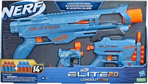 NERF - Elite 2.0 - Loadout Pack - 3 wyrzutnie F4178
