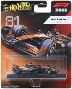 Hot Wheels - Formuła 1 - McLaren Formula 1 Team '81' - HRV11 JKD81