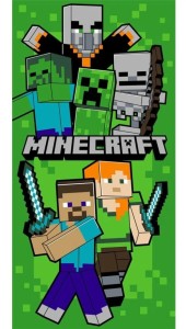 Minecraft - Ręcznik 70x140 cm 51113