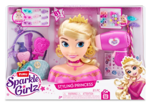 Zuru - Sparkle Girlz - Zestaw głowa do stylizacji 100525