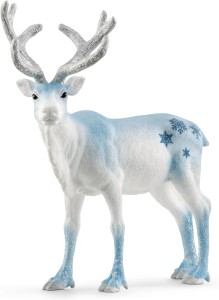 Schleich - Figurka Świąteczny Renifer ze srebrnym porożem 72220