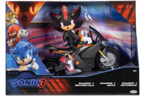 Sonic the Hedgehog 3 Figurka Shadow + czarny motocykl - 24067