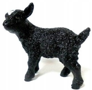 Schleich - Figurka Młoda koza czarna 17087