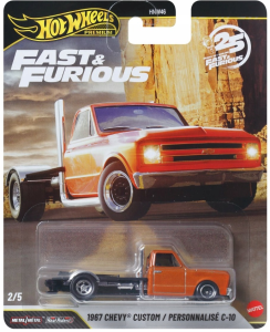 Hot Wheels 2026 Fast & Furious 25 Rocznica 2/5 1967 Chevy Custom Personnalise C-10 - HNW46 JHW61