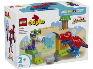 LEGO DUPLO 10463 Spidey i super-kumple - Dinozaur Spidey-Rex i Zielony Goblin