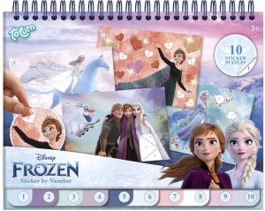 Totum - Frozen - Wyklejanie po numerach 681576