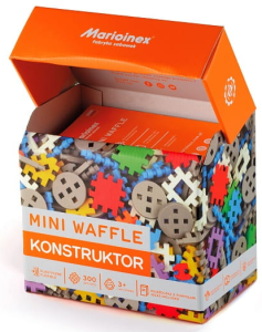 Marioinex - Mini Wafle Konstruktor - Zestaw klocków 300 elementów - 90227