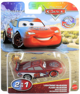 Cars Auta Zmieniające Kolor Lightning McQueen - GNY94 JHD86