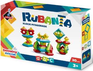 Genialny Dzieciak: Rubanta Klocki Pitagorasa 30 el. - 119403