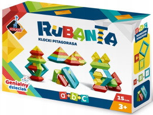 Genialny Dzieciak: Rubanta Klocki Pitagorasa 15 el. - 119397