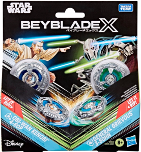 Beyblade X Zestaw startowy Obi-Wan Kenobi 4-60P vs General Grievous 3-80HN - G1694