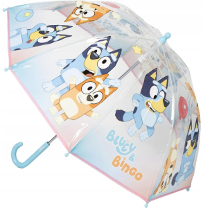 Bluey Parasol transparentny Bingo i Bluey - 0850 