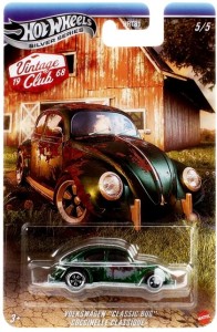 Hot Wheels - Silver Series Vintage Club 1968 -  Volkswagen Classic Bug - HRT81 JKY35