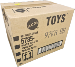 Hot Wheels - Resoraki Samochodziki Autka 72 sztuki Karton Niespodzianka Asortyment - 5785 97KA 8B Case 2026 A