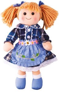 BigJigs Lalka Szmaciana Karolina 35 CM BJD016