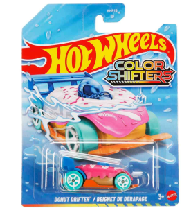Hot Wheels Auto Zmieniające Kolor - Donut Drifter - JKP19