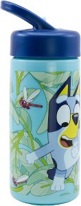 Bluey - Bidon ze słomką 420 ml 49601