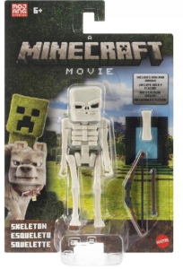 Minecraft Movie Figurka Skeleton Szkielet + akcesoria - JFR60