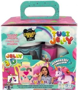TUBAN - Zestaw Tubi Jelly Jednorożec 6 kolorów - 3286