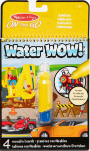 Melissa & Doug - Wodna kolorowanka Water Wow! – Pojazdy 6074877