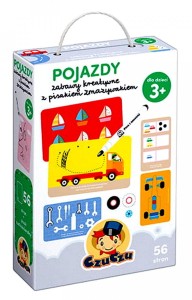 CzuCzu - 773562 - Zabawy z Pisakiem Zmazywakiem - Pojazdy