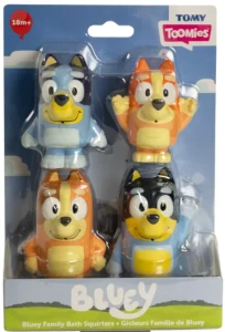 Bluey E73868 Zestaw figurek do kąpieli 