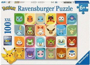 Ravensburger - Puzzle 100 el XXL - Pokemony 12004320 
