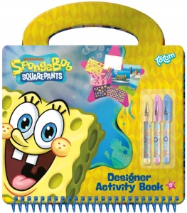 Spongebob Zestaw kreatywny do projektowania Designer Activity Book - 410001 