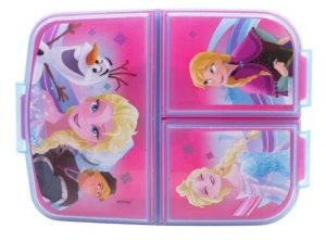 Kraina Lodu Frozen - Lunchbox - Śniadaniówka z trzema osobnymi przegródkami  17920