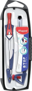 Maped - Cyrkiel z uchytem - Stop system 1007