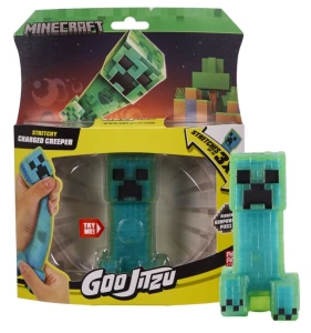 Heroes of Goo Jit Zu – Minecraft  – Rozciągliwa figurka Naładowany Creeper  – 43116