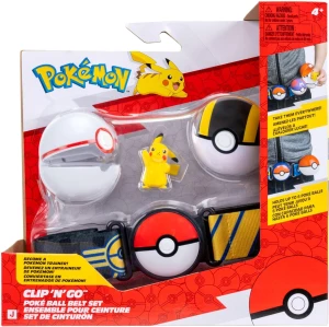 Pokemony – Pas Clip’n’Go Pikachu + 2 PokeBalle PKW4741