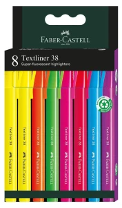 Faber-Castell – Zestaw zakreślaczy - 8 kolorów 7219