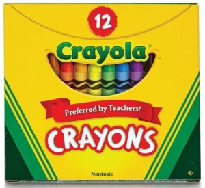 Crayola - Kredki świecowe 12 sztuki 0012